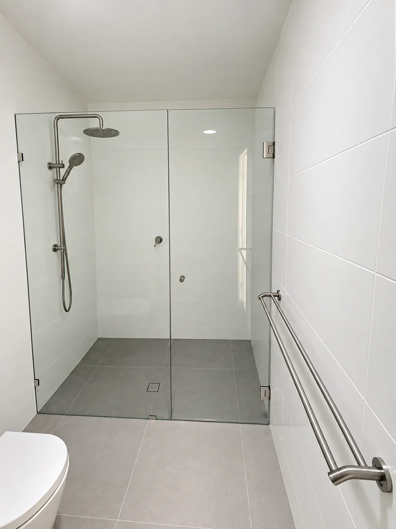 Glass shower screens