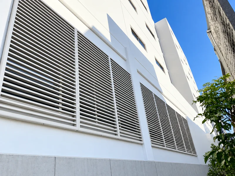 Aluminium sun screens